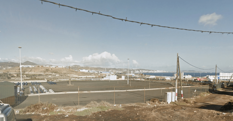 Imagen de la parcela en la que Domingo Alonso quiere construir un centro logístico (Foto Google Maps)